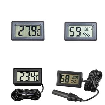 Mini LCD Digital Thermometer Hygrometer Temperatur Innen Praktischer Temperatursensor Luftfeuchtigkeitsmesser