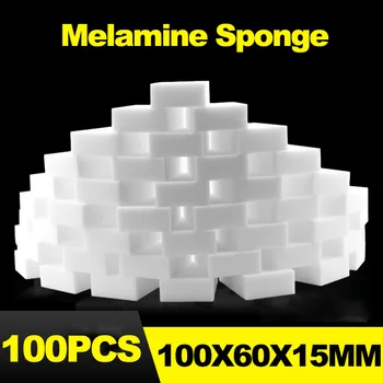 Melamin Schwamm Magie Schwamm Radiergummi Für Küche Geschirr Waschen Reiniger Badezimmer Melamin (100 Stück)