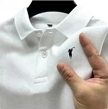 Eingetroffen: Herren-Sommer-Polohemd mit Print, kurzärmelig, mit Revers, modische Herrenbekleidung