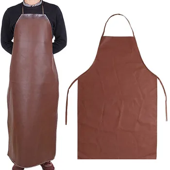 97×65CM Leder Schweißschürze Polyurethan Ausrüstungen Schweißer Wärmedämmschutz Trägt Schweißschutzschürzen