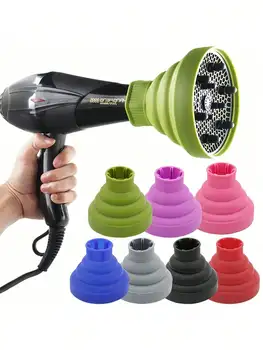 Universeller Silikon-Haartrockner-Diffusor, Verstellbares Hitzebeständiges Zubehör zur Definition von Locken