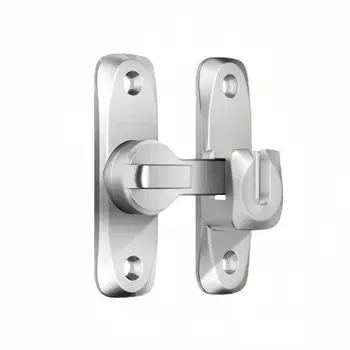 90/180 Grad Klapp-Türschloss Haussicherheit Schiebetür-Riegel Kleine Torriegel Hardware Diebstahlsicherung