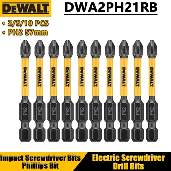 DEWALT 2/5/10PCS PH2 57mm Schlagschrauber Bits Phillips Bit Elektrische Schraubendreher Bohrer Bits Power