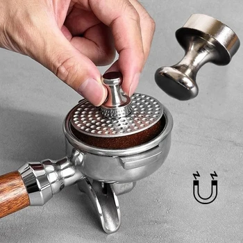 Espresso Puck Screen Magnet-Handgriff Wiederverwendbar 51/53/58mm Kaffeefilter-Netz Magnet-Set Barista