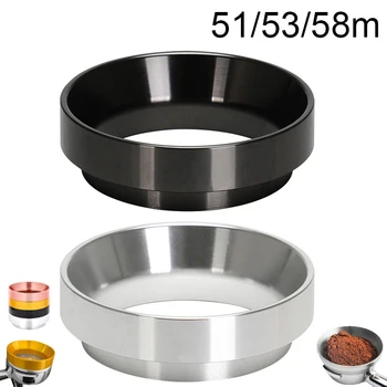 Aluminium Intelligente Dosierung Ring Für Schüssel Kaffee Pulver Espresso Barista Werkzeug Für 51//53/54/58MM