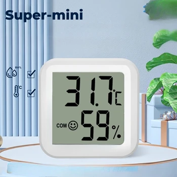 Temperaturanzeige Mini LCD Digital-Thermometer Hygrometer Innenraum Temperatur- und Feuchtigkeitsmesser Sensor