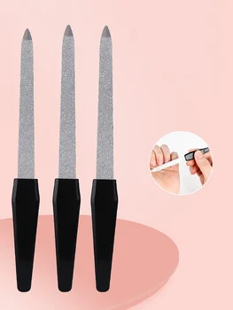 Professionelle doppelseitige Nagelfeilen - perfekt für Maniküre und Pediküre zu Hause und im Salon (3 Stück)
