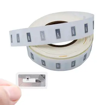 NFC-Tags-Aufkleber mit NTAG215-Chip, NFC-Aufkleber, selbstklebende Etiketten für alle NFC-fähigen (10 Stück)