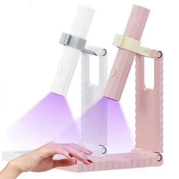 Handliches UV/LED-Licht für Nägel 3W Tragbare Mini-UV-Lampe für Gel-Nägel 2 Timer-Einstellungen LED-Nagellampe