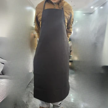 97×65CM Leder-Schweißschürze aus Polyurethan, Schweißer-Ausrüstung, Thermische Isolierung, Schutzkleidung