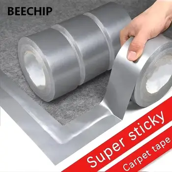 Beechip Superklebendes Gewebeband Teppichbindungsband Wasserfestes Hochleistungs-Industrieklebeband