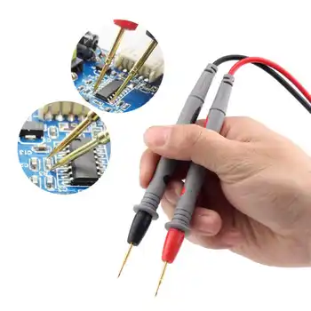 Multimeter-Sonden-Testleitung, Multimeter-Messleitungen 1000 V/20 A (vergoldete Spezialspitze)
