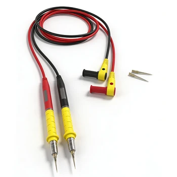 Silikon-Multimeter-Messleitungen, universelle Nadelspitze, Multimeter-Testleitungen, Messleitungs-Kabel