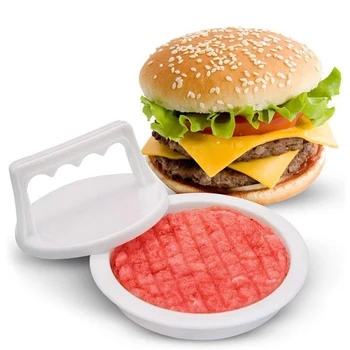 Hamburger presse gefüllte Burger presse Kunststoff Fleisch grill Party Grill Burger Maker Form Hamburger Maker