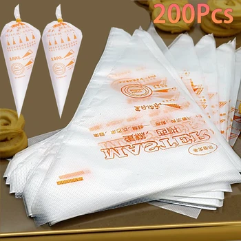 Einweg Creme Spritzbeutel Kuchen Spritzbeutel Dekorieren Werkzeug Cupcake Piping Küche Backzubehör
