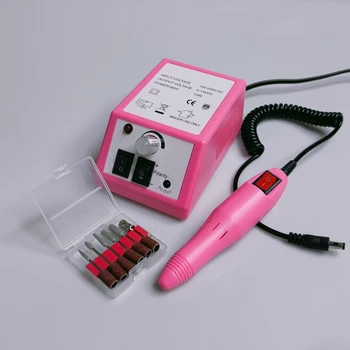 Nagelbohrmaschine Set Professionelle Nagelfeilen Kit Bohrer Gel Nagellackentferner Werkzeuge Schneider
