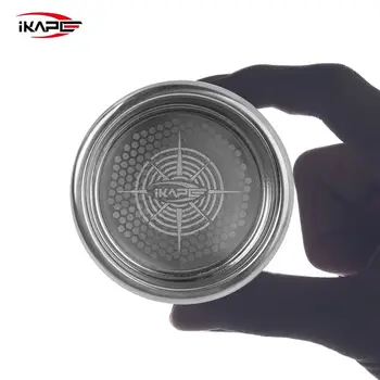 IKAPE Beehive Espresso-Filterkorb aus Edelstahl, präzise hohe Extraktion für 51/54/58 mm bodenlose