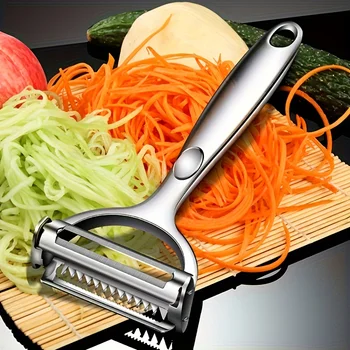 Edelstahl Küche Obst Gemüse Schäler Multifunktionale Zerkleinern Schäler Home Küche Gemüse Werkzeuge