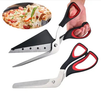 Professionelle Pizza Schere Abnehmbare Scharfe Edelstahl Klinge Pizza Cutter Schere Einfach Schneiden Pizza