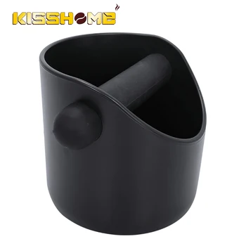 Kaffee Knock Box Anti Slip Schock-Absorbierende Mahlung Dump Espresso Boden Abfall Bin Cafe Für Barista