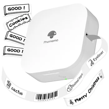 Phomemo Q30 Etikettendrucker Mini-Drucker Taschen-Thermodrucker Kabelloser Aufkleberdrucker Tragbarer Drucker