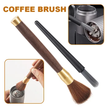 Kaffee Pinsel Mühle Reinigung Werkzeug Pulver Reinigung Hause Kaffee Pinsel Set Entfernen Kaffee Rückstände