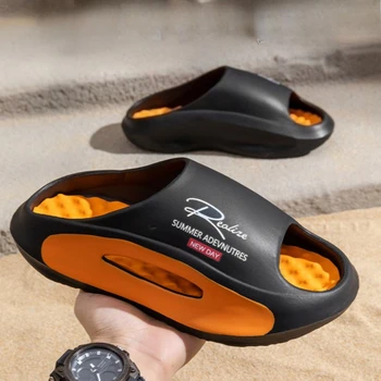 Herren Freizeitpantoffeln Damen Sommer Hausschuhe Weiche EVA Rutschfeste Paar-Innenschuhe Strand-Slides