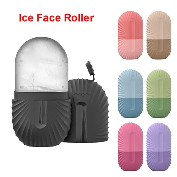 Eis Gesicht Roller Eiswürfel Schönheit Massage Silikon Eis Form Für Augen Schwellungen Eis Gesichts Roller