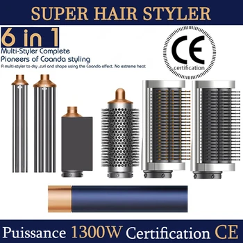 SenCiciMen X9 Multi Haar Styler Lockenstab Haar Heißluft Pinsel Curling Barrel Haartrockner Salon