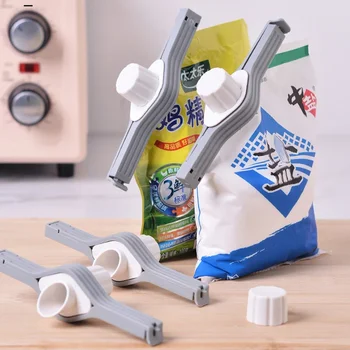 Küchen-Verschlussclip mit Schraubverschluss für Gewürzbeutel, Milchpulver, Salz, Snacks