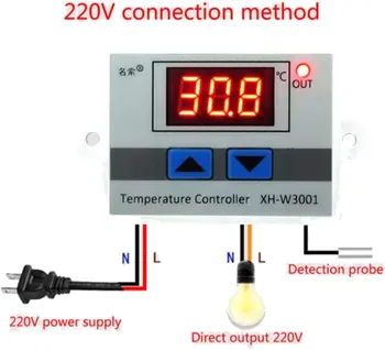 XH-W3001 Digital Control Temperatur Mikrocomputer Thermostat Schalter Thermometer Neue Temperaturregler