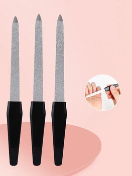 Professionelle doppelseitige Nagelfeilen - perfekt für Heim- und Salon-Maniküre und Pediküre (3 Stück)