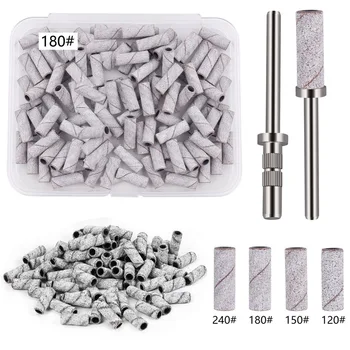 3mm Nagelschleifbänder - 120/150/180/240 Körnung Mini-Nagelbohrer Elektrisches Nagelfeilen-Zubehör