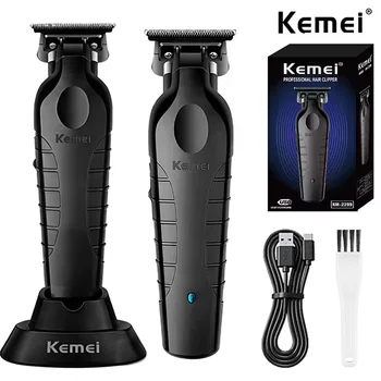 Kemei KM-2299 Herren-Haarschneidemaschine, professioneller elektrischer Haarschneider, wiederaufladbarer