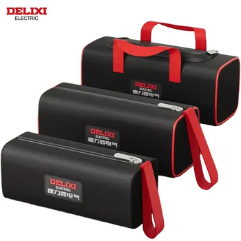 DELIXI ELECTRIC Werkzeugtasche, tragbare Aufbewahrungstasche aus Oxford-Stoff, professionelle Reparatur