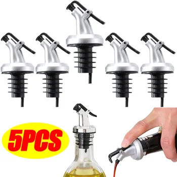 Öl Flasche Stopper Lock Stecker Dichtung Auslaufsicher Düse Sprayer Öl Flasche Stopper Kappe Schnaps spender
