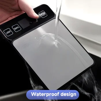 10 kg Küchenwaage LCD-Digitalanzeige Elektronische Tischwaage Backen Gramm Gewichtswaage für persönliche