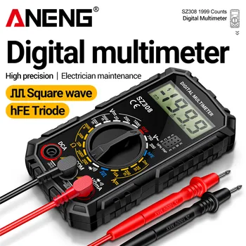 ANENG SZ308 1999 Zählung Digitalmultimeter AC/DC Hochpräzise Multifunktionsspannung Strom Widerstand