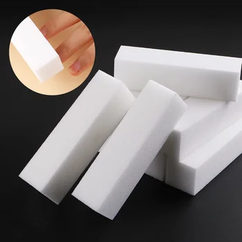 Schwamm-Pufferblock-Set Nagelfeilen Maniküre Pediküre Pflege Nagelkunst Polieren Schleifen Polieren Weiße