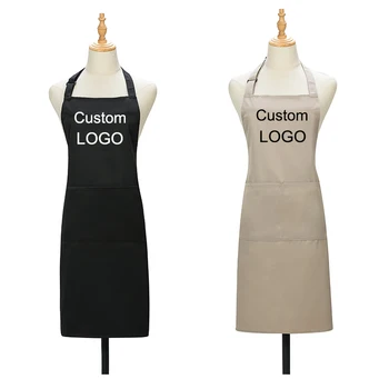 Personalisierte Küchenschürze für Frauen und Männer, Kochschürze für Grill, Restaurant, Bar, Cafés