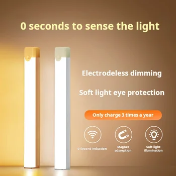 Kabellose wiederaufladbare LED-Schrankleuchte mit Bewegungsmelder - ideal für Schrank, Küche, Kleiderschrank
