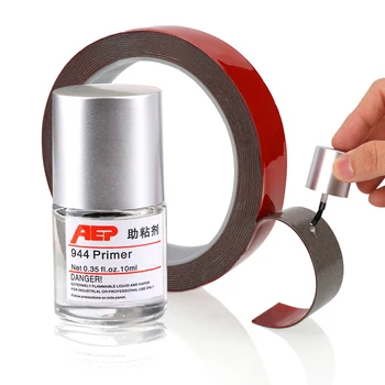 ADHESION PROMOTER + DOPPELSEITIGES Klebeband = BEST BUDDIES EVER 944 Primer Acrylschaumband Erhöhen Sie die