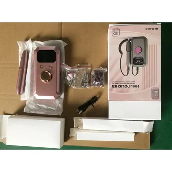 USB-Aufladbare Elektrische Nagelfeile Set Tragbarer Nagelpolierer Fußpflege-Werkzeug Professionelles Nagel