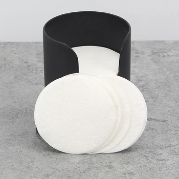 YRP Kaffee-Zubehör Filterpapierhalter für 51mm 53,5mm 58,5mm 60mm 64mm Runde Filterpapierhalter 100 Stück